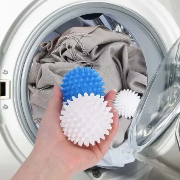 Laundry Balls Anti-Winding Magic Laundry Balls Drying Cleaning Ball Reusable Household Washing Machine Clothes Softener 6/1Pcs - Image 4