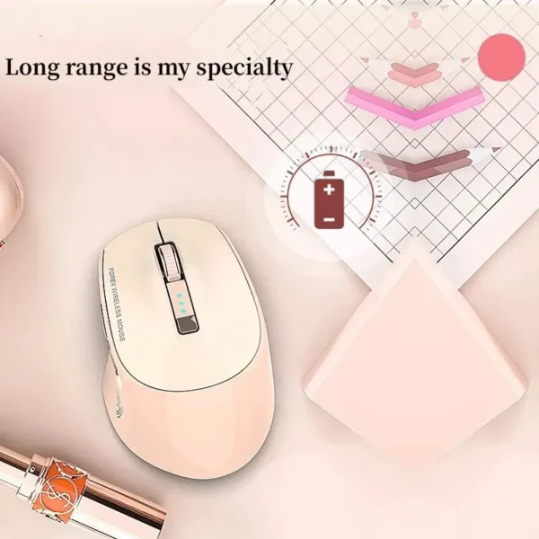 ITLY W2 6D Game Tablet Phone Computer Bluetooth Wireless Mouse Charging Luminous 2.4G USB Wireless Mouse Portable Mouse - Image 4