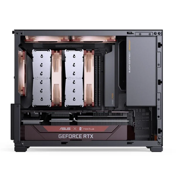 JONSBO D32 STD MATX Desktop Small PC Case Transparent Motherboard Adjustable ATX Power 240 Water-Cooling Black корпус пк ケース - Image 3